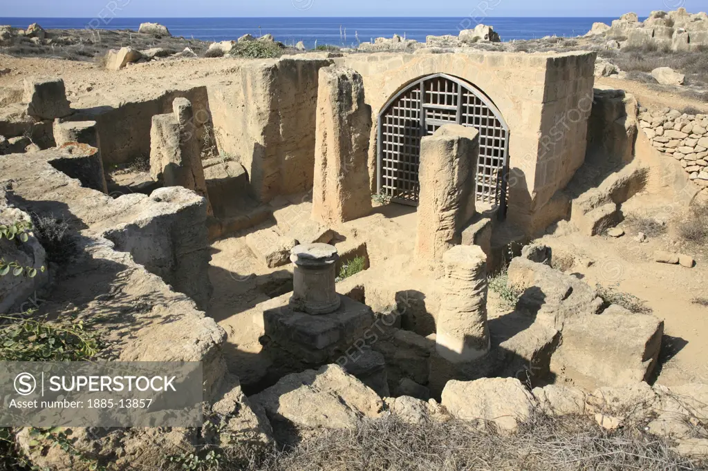 Cyprus, South, Paphos, Tombs of the Kings