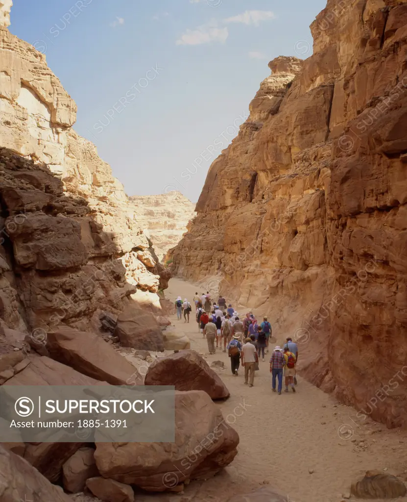 Egypt, , Sinai, Coloured Canyon