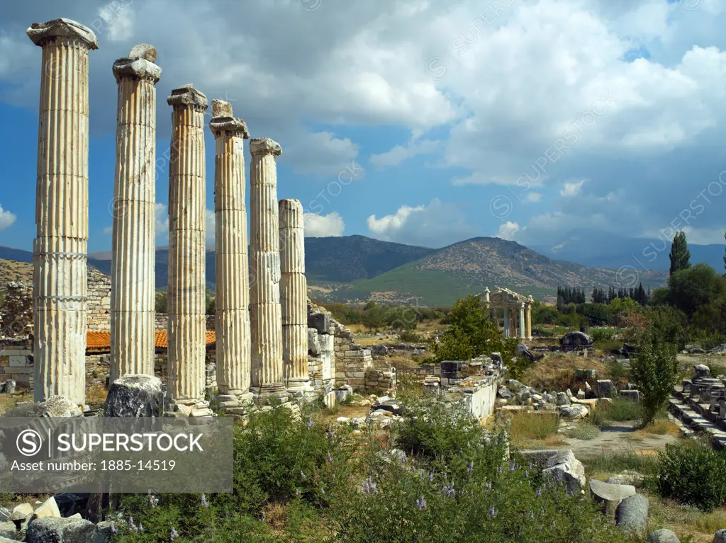 Turkey, Aegean, Aphrodisias, The Temple of Aphrodite