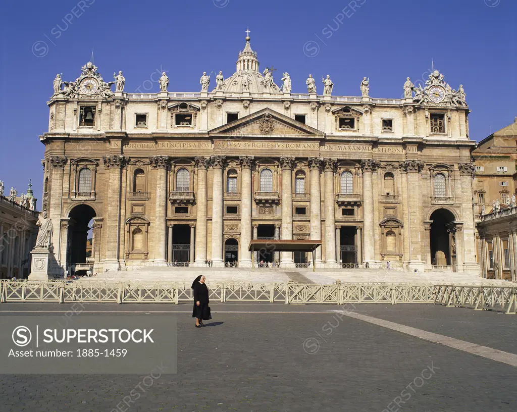 Italy, Lazio, Rome, St Peter's Basilica