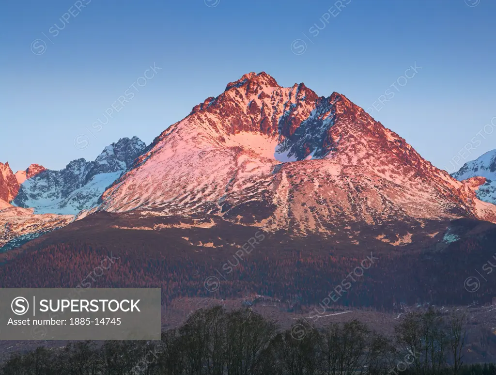 Slovakia, , Tatra Mountains, Gerlach peak