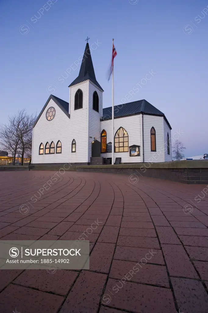 UK - Wales, South Glamorgan, Cardiff, Norwegian Church in Cardiff Bay