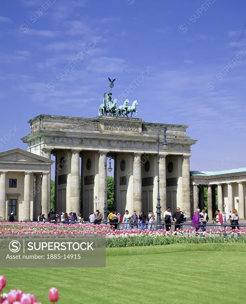 Germany, Brandenburg, Berlin, Brandenburg Gate