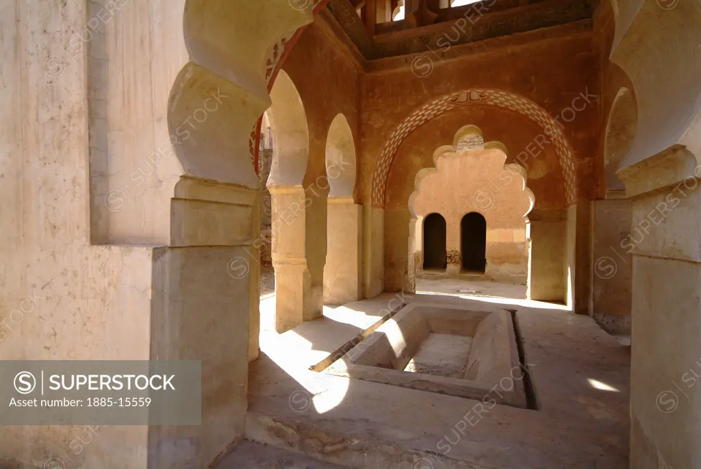 Morocco, , Marrakesh, Koubba Ba'Adiyn bath house