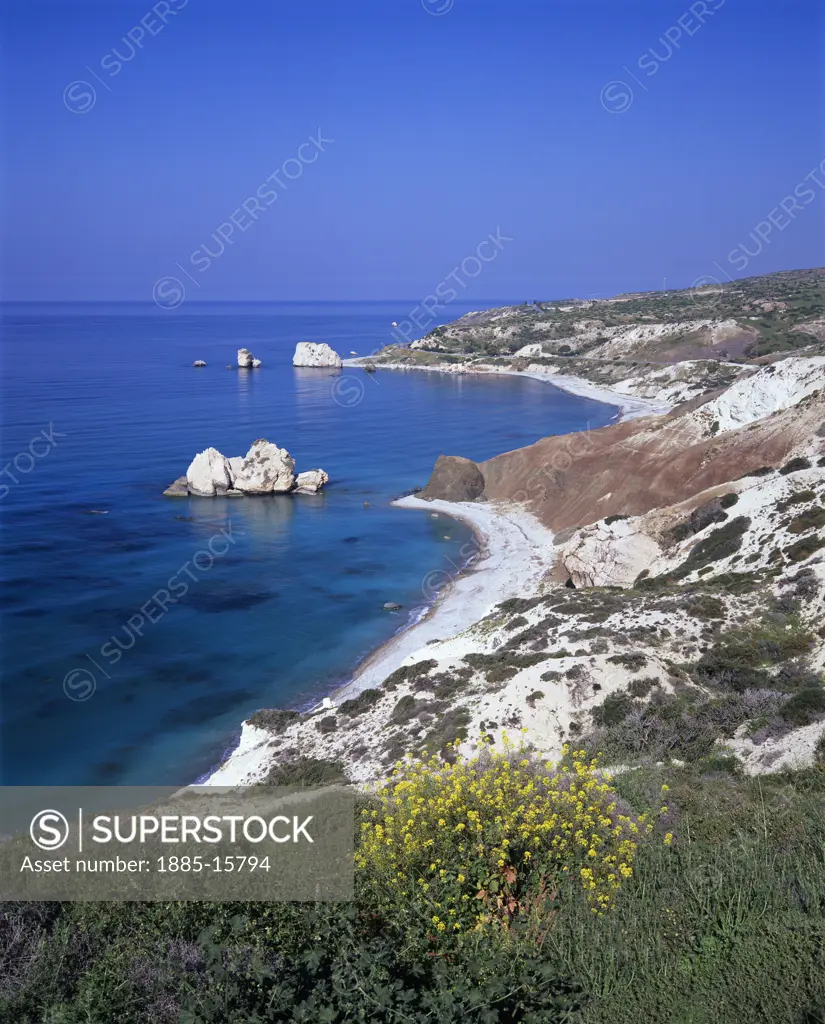 Cyprus, South, Petra Tou Romiou, Rock of Aphrodite