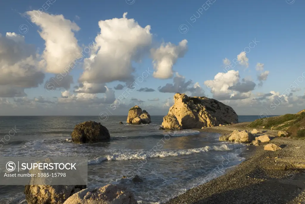 Cyprus, South, Petra Tou Romiou, Rock of Aphrodite 