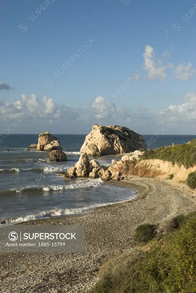 Cyprus, South, Petra Tou Romiou, Rock of Aphrodite 