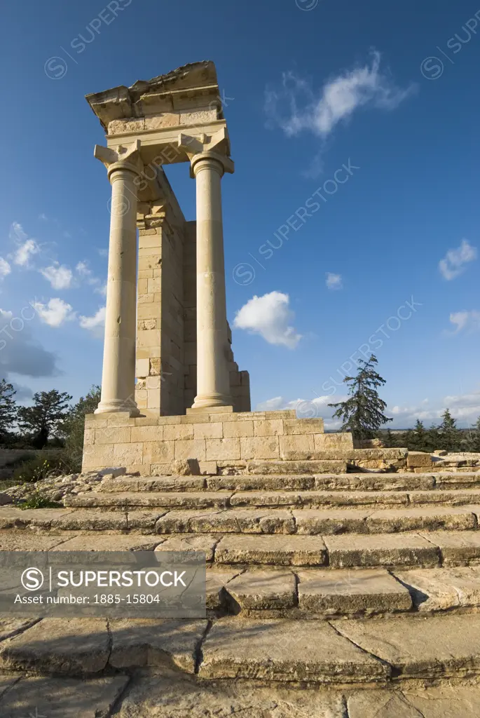 Cyprus, South, Kourion, Temple of Apollo