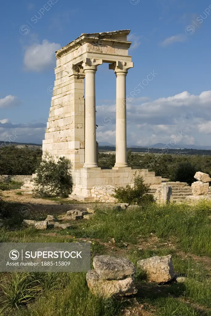 Cyprus, South, Kourion, Temple of Apollo