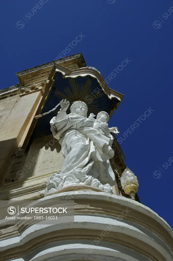 Maltese Islands, Malta, Mdina, Mdina street - statue