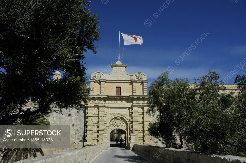 Maltese Islands, Malta, Mdina, Mdina Gate 
