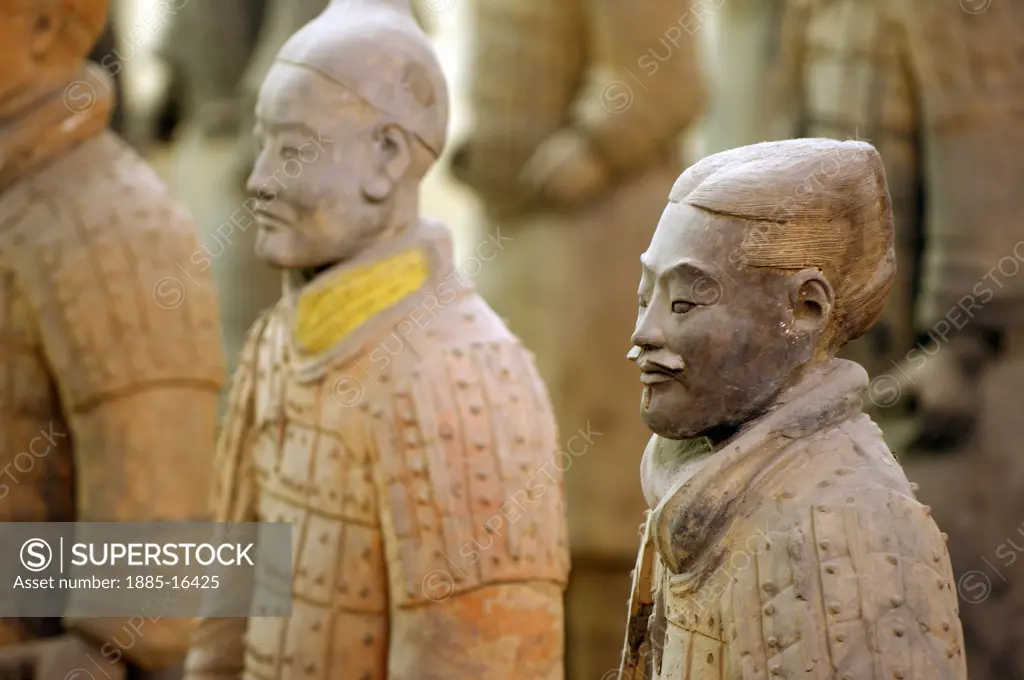 China, , Shaanxi, Terracotta warriors