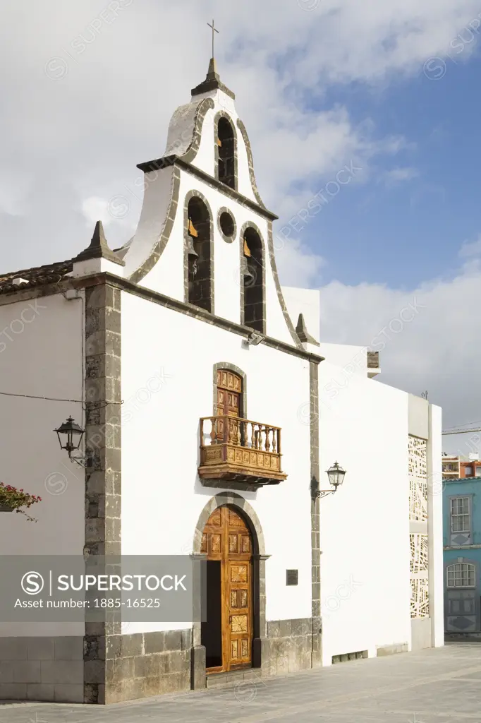 Canary Islands, La Palma, Tazacorte, Church of San Miguel