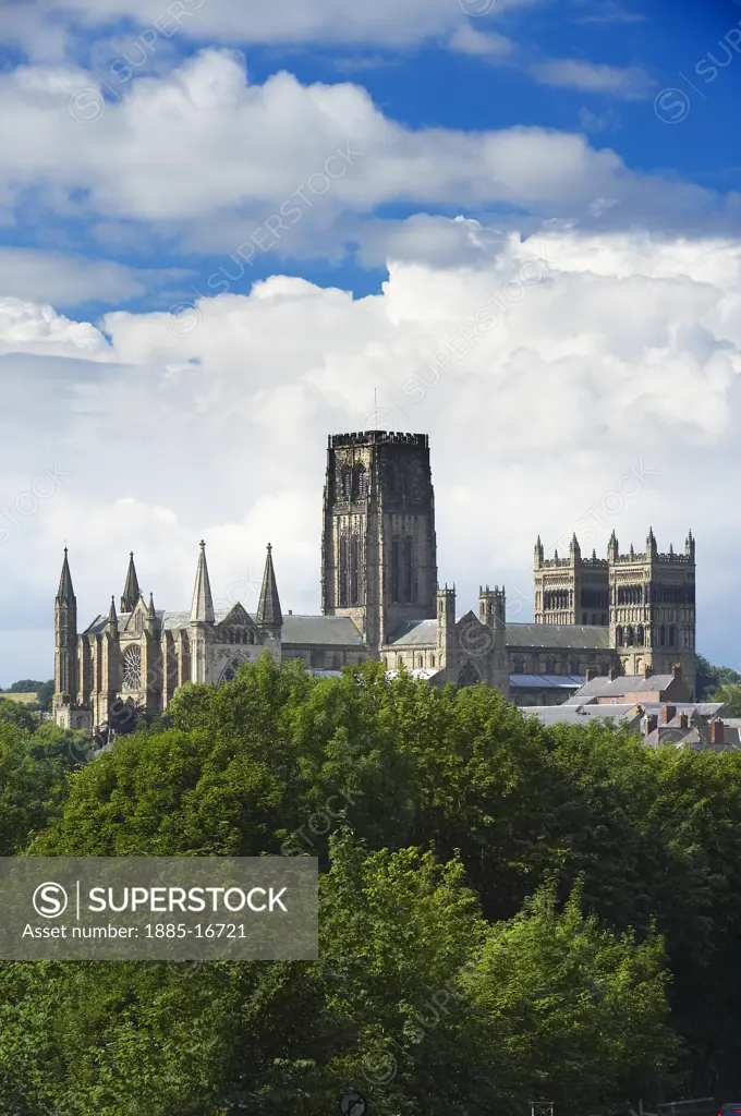UK - England, County Durham, Durham, View of Durham Cathedral