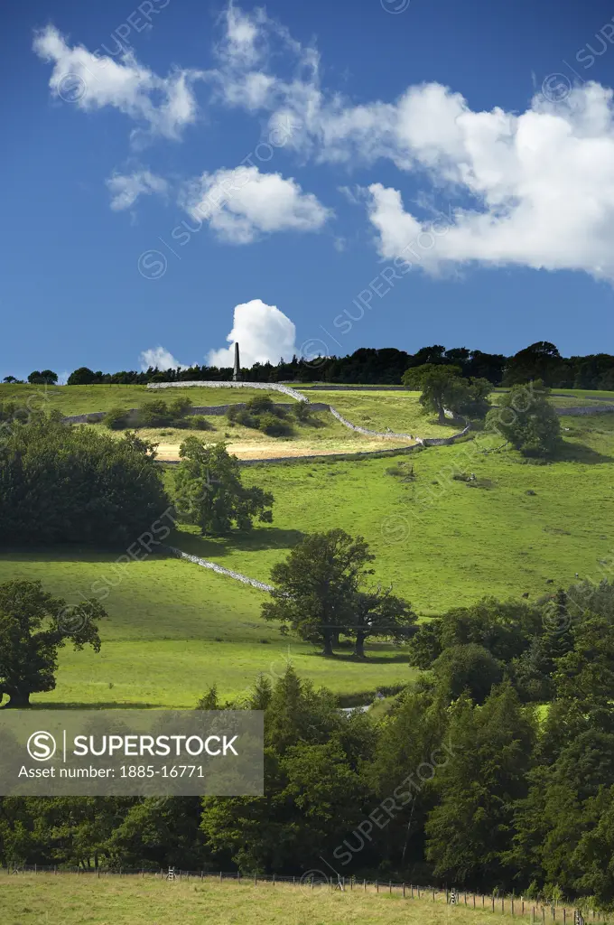 UK - England, Yorkshire, Marske - near, View of Hutton Monument