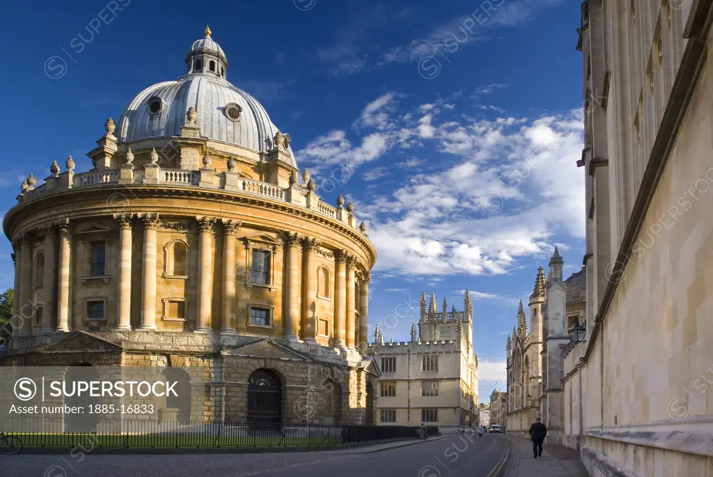 UK - England, Oxfordshire, Oxford, The Radcliffe Camera building