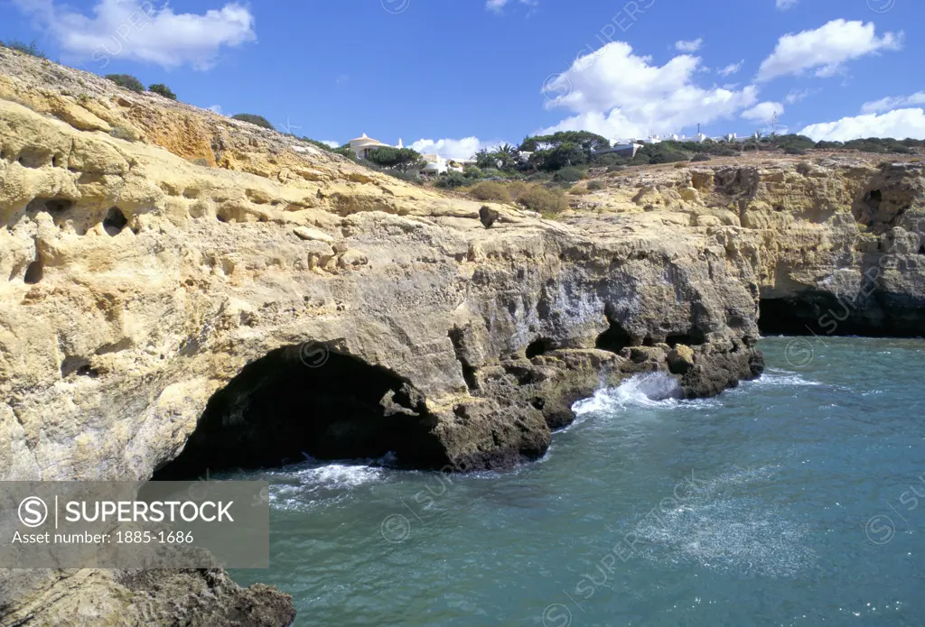 Portugal, Algarve, Algar Seco, Natural Caves
