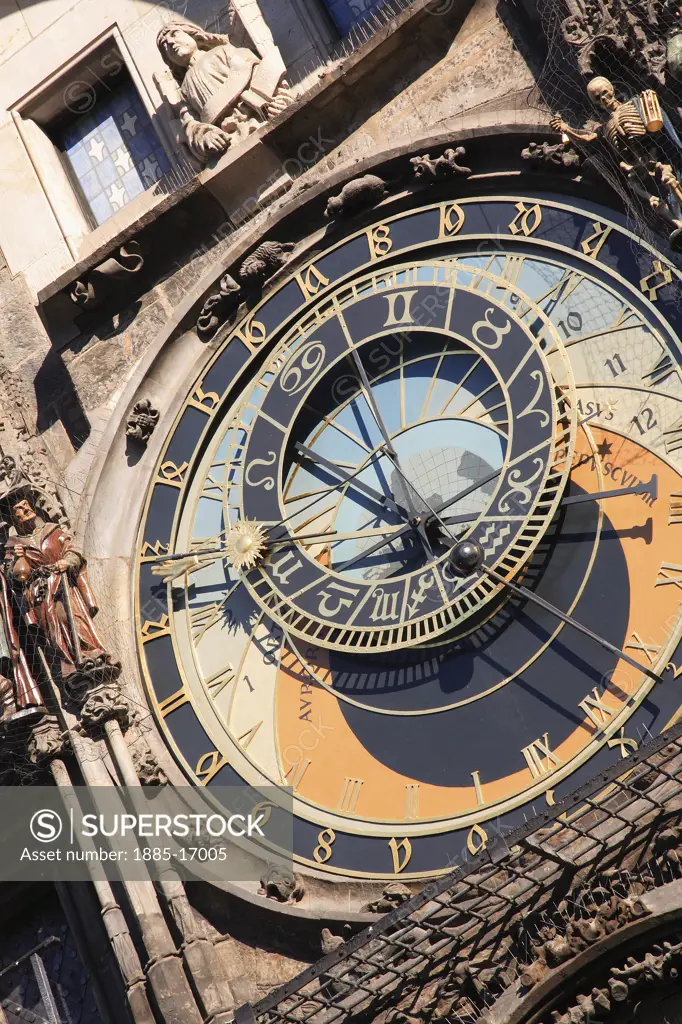 Czech. Republic, , Prague, Astronomical Clock