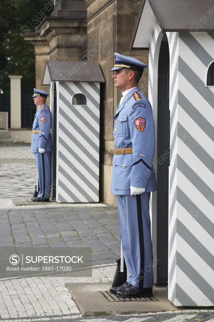 Czech. Republic, , Prague, Palace Guards