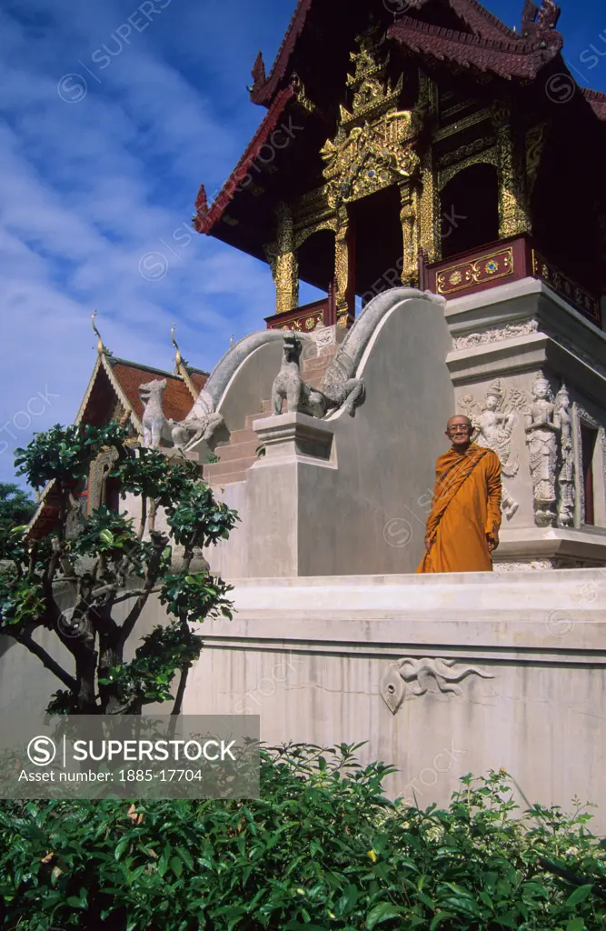 Thailand, , Chiang Mai, Wat Phra Singh Temple