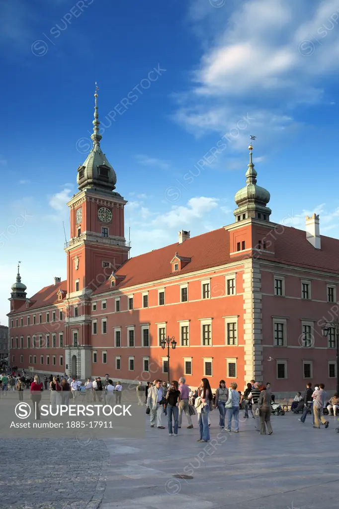 Poland, , Warsaw, The Royal Castle in the Old Town