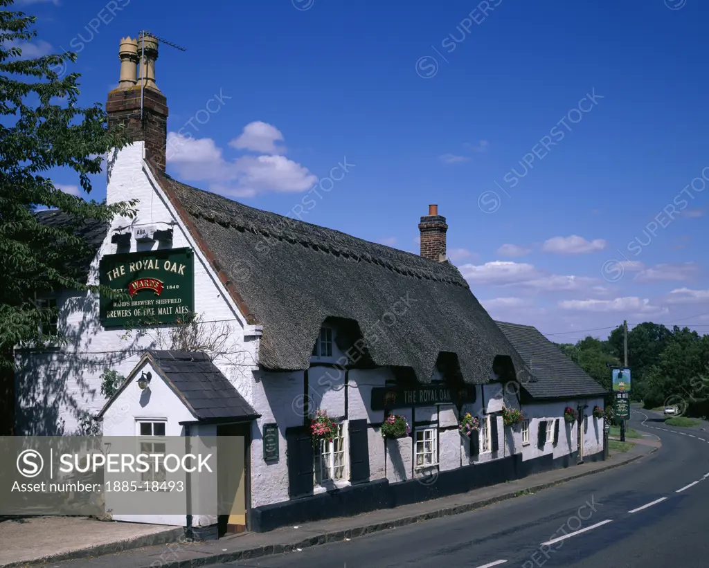 UK - England, Leicestershire, Great Dalby, The Royal Oak pub