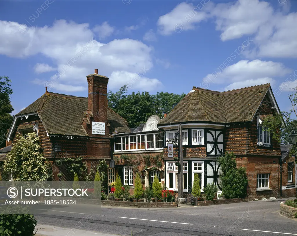UK - England, Surrey, West Clandon, The Onslow Arms pub