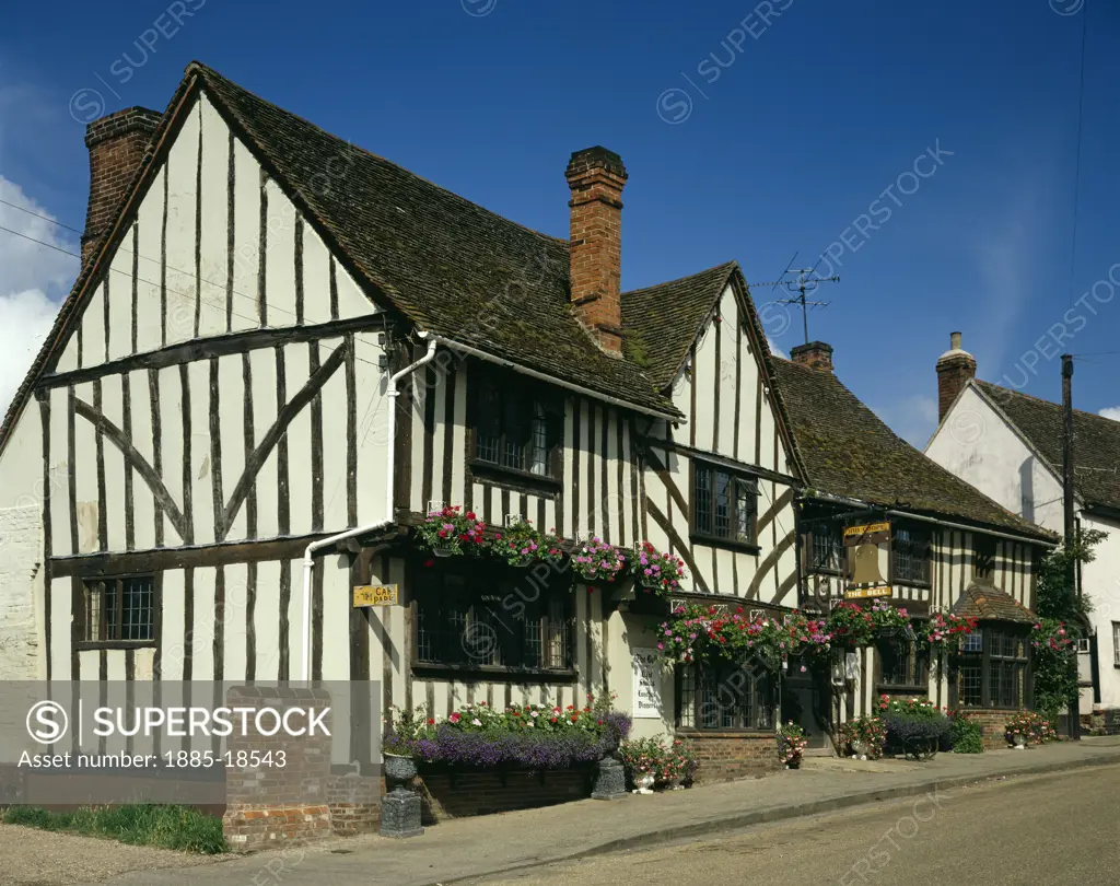 UK - England, Suffolk, Kersey, The Bell Inn