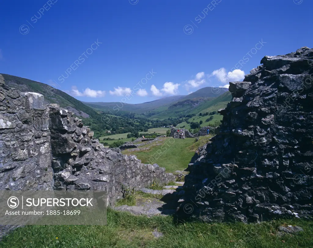 UK - Wales, Gwynedd, Abergynolwyn - near, Castell Y Bere