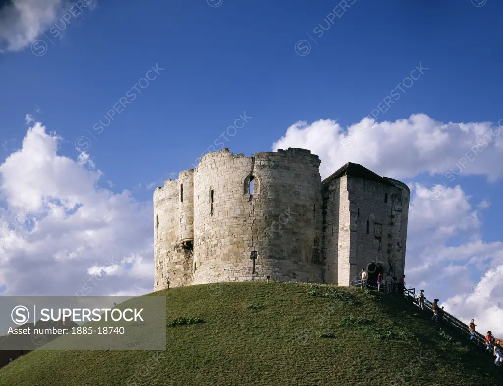 UK - England, Yorkshire, York, Cliffords Tower