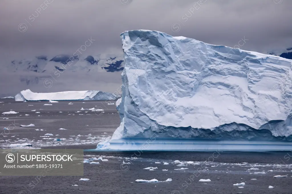 Antarctica, , Antarctic Peninsula, Icebergs