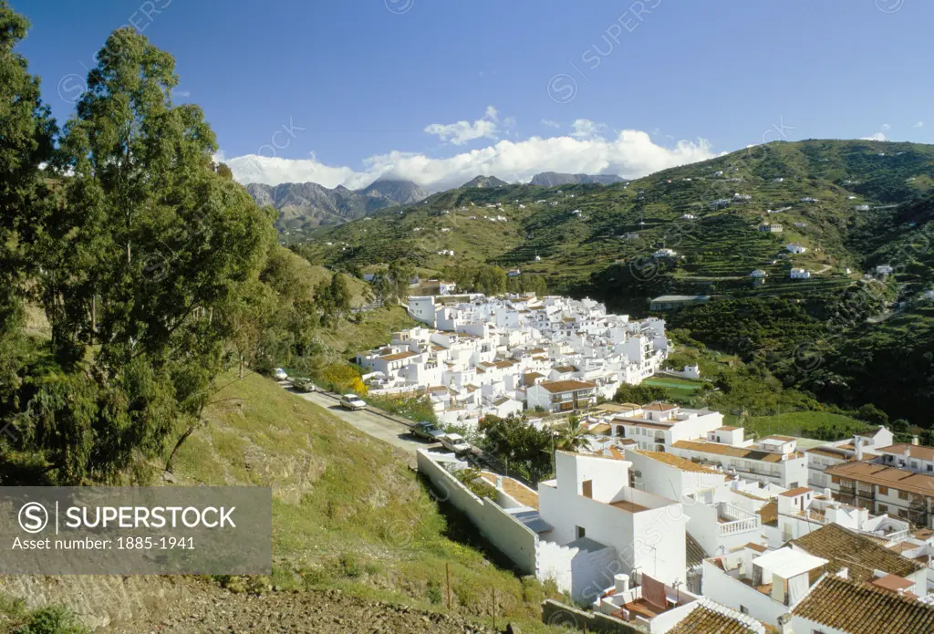 Spain, Andalucia, Torrox, White Village