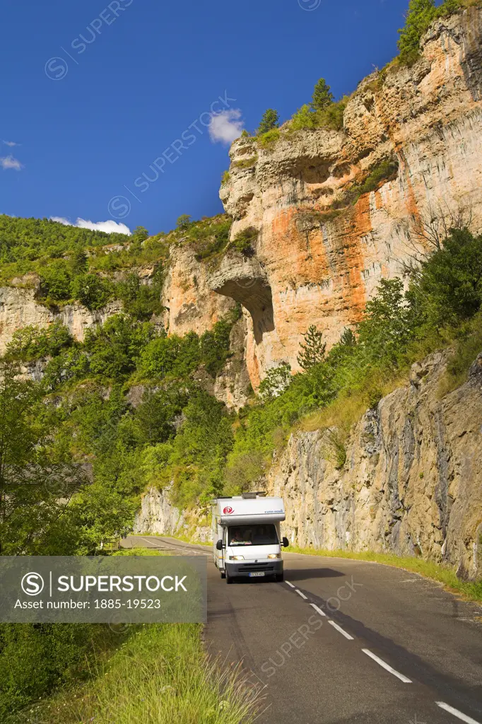 France, Languedoc-Roussillon, Cevennes National Park, Gorges du Tarn