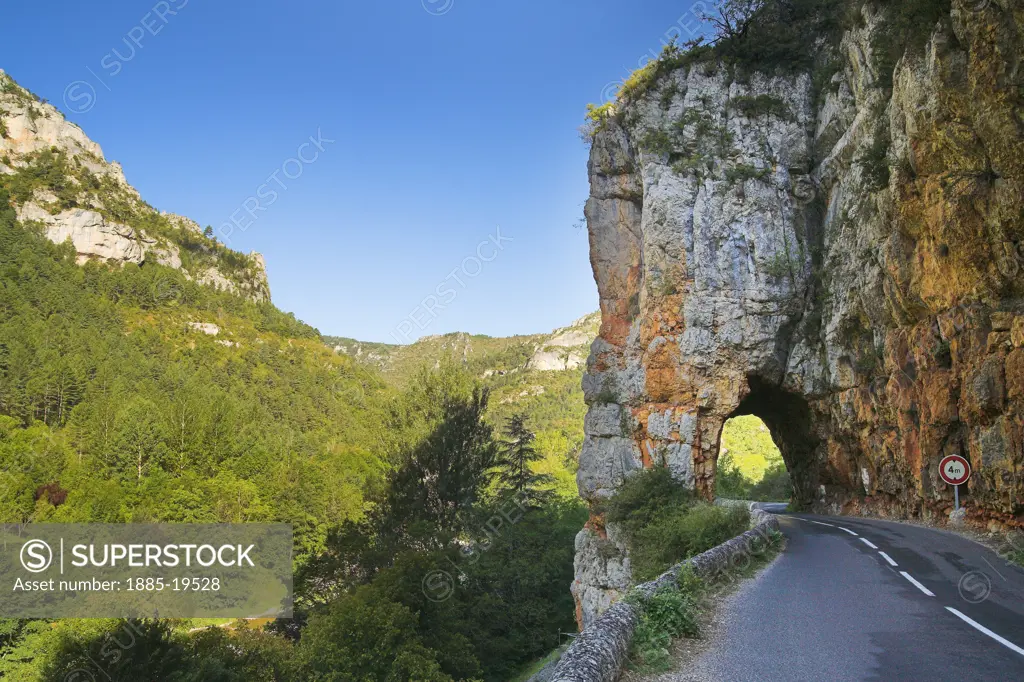 France, Languedoc-Roussillon, Cevennes National Park, Gorges du Tarn