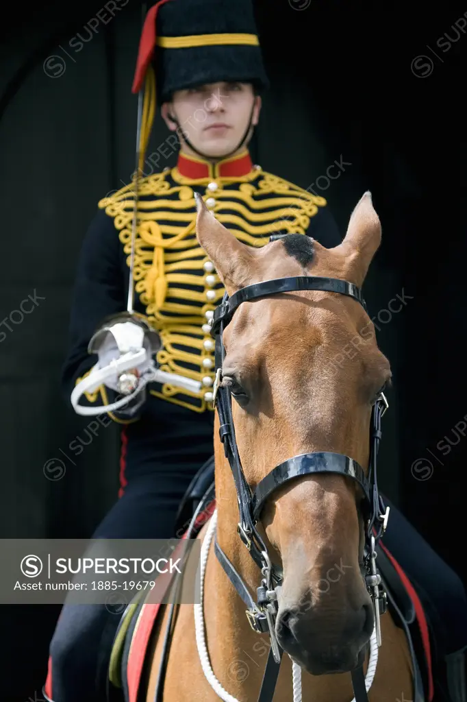 UK - England, , London, Mounted Guardsman