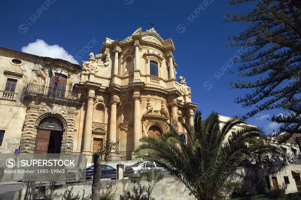 Italy, Sicily, Noto, Baroque architecture
