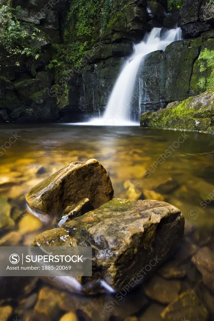 UK - England, Yorkshire, Swaledale, Scar Force waterfall