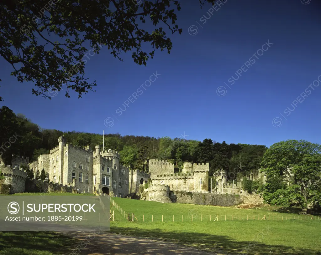 UK - Wales, Conwy, Abergele, Castles - Gwrych Castle 