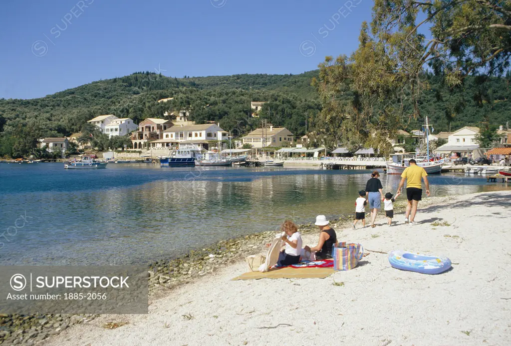 Greek Islands, Corfu, Agios Stefanos, Small Cove