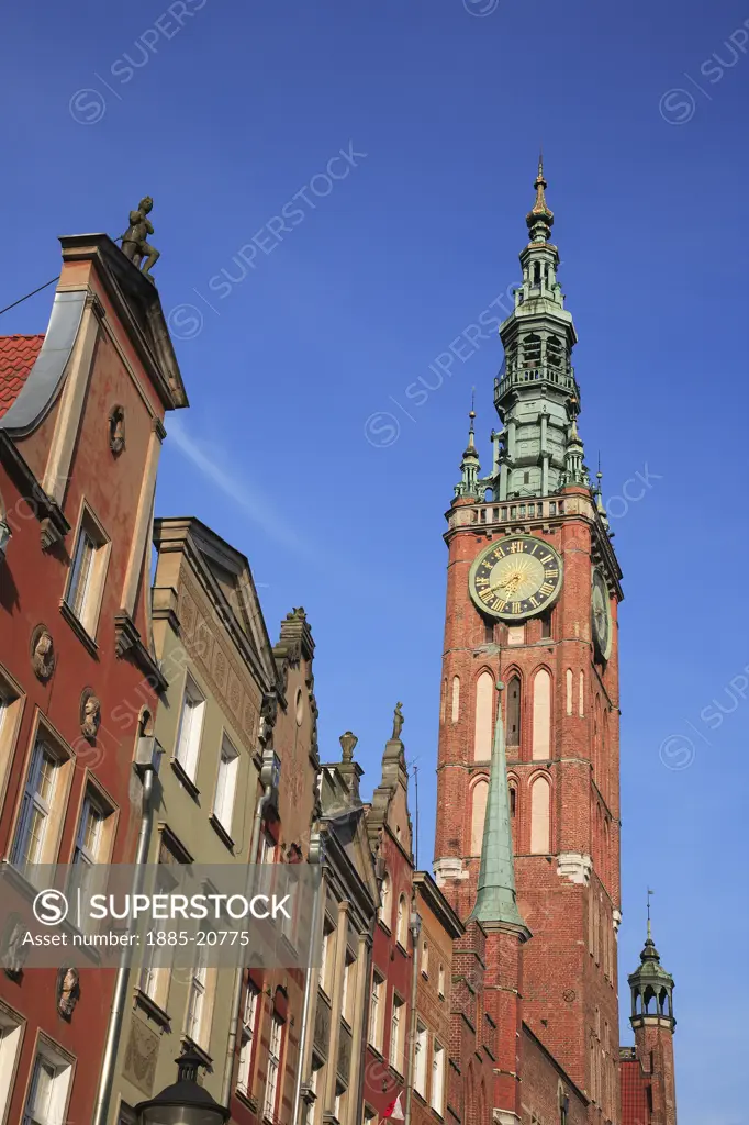 Poland, , Gdansk, Town Hall 