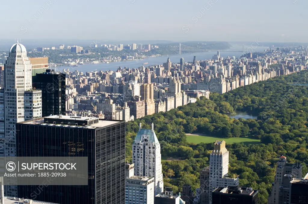 USA, New York State, New York , View from Rockefeller Centre
