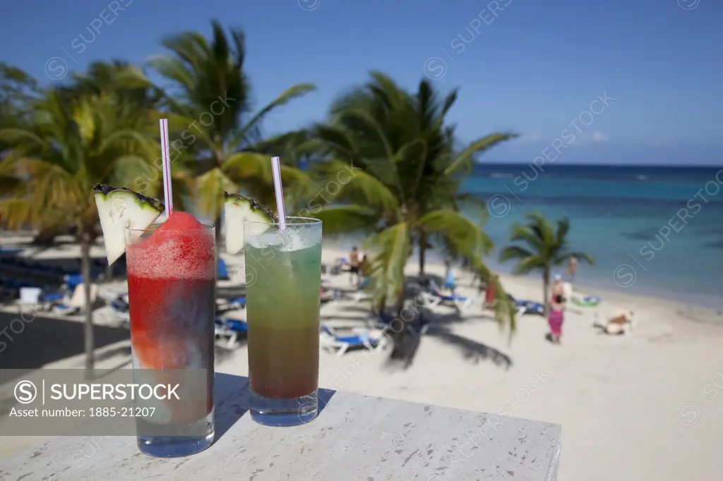 Caribbean, Jamaica, Ocho Rios, Cocktails