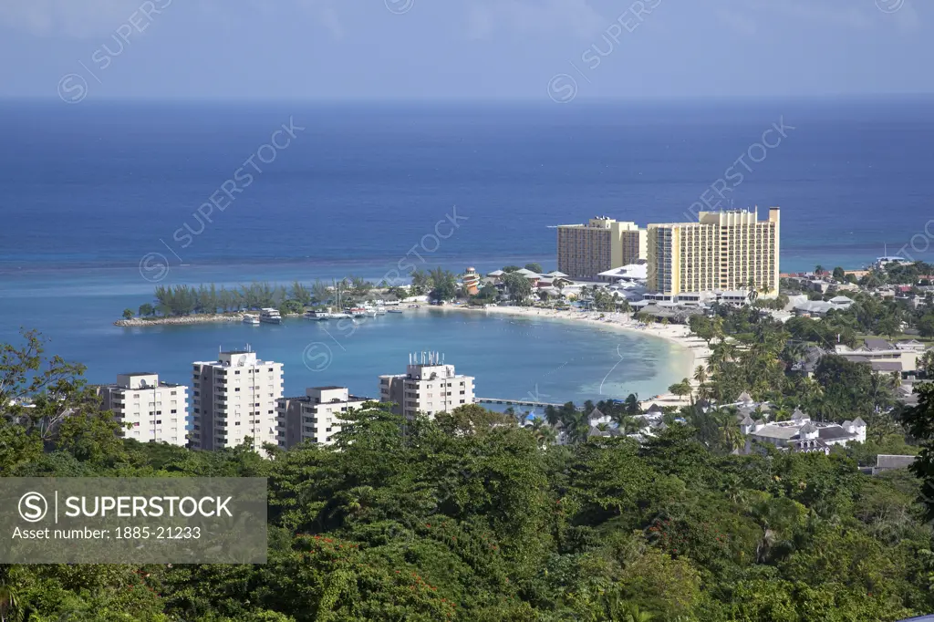 Jamaica, St Annes, Ochos Rios, View from Shaw Park