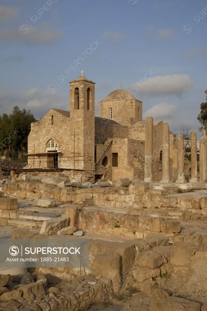 Cyprus, Kato Paphos, Paphos, Agia Kyriaki Church