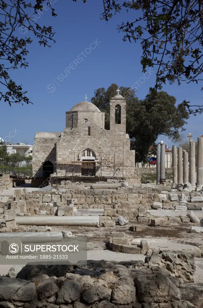 Cyprus, Kato Paphos, Paphos, Agia Kyriaki Church