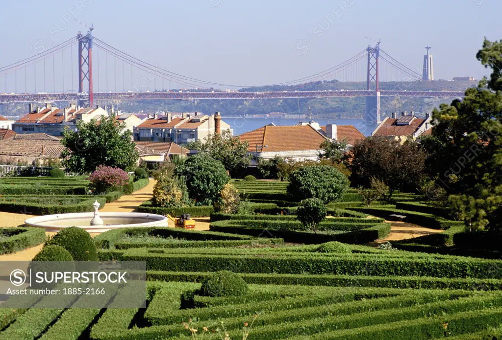 Portugal, Estremadura, Lisbon, Jardim Botanico Da Ajuda