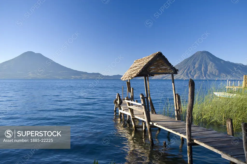 Guatemala, Western Highlands, Lake Atitlan, Santa Cruz La Laguna