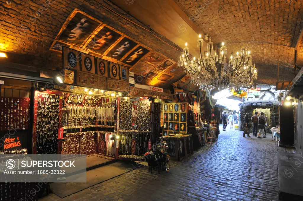 UK - England, London, Location, The Stables shopping complex in the Camden Lock area of North London