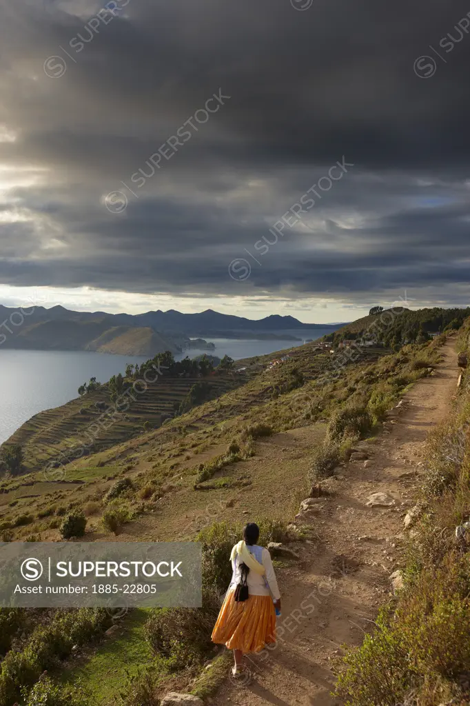 Bolivia, Lake Titicaca, Isla del Sol, Isla del sol