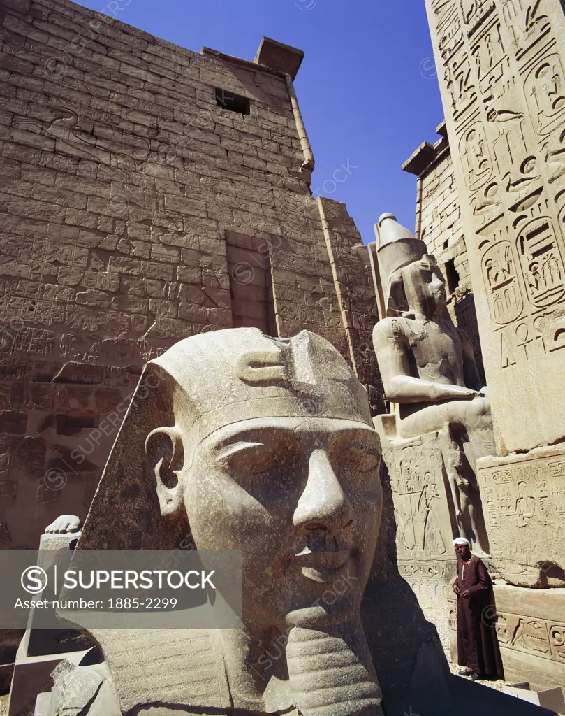 Egypt, , Luxor, Temple of Luxor